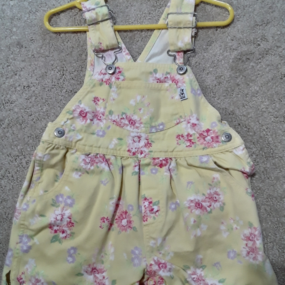 Girls Overall Shorts